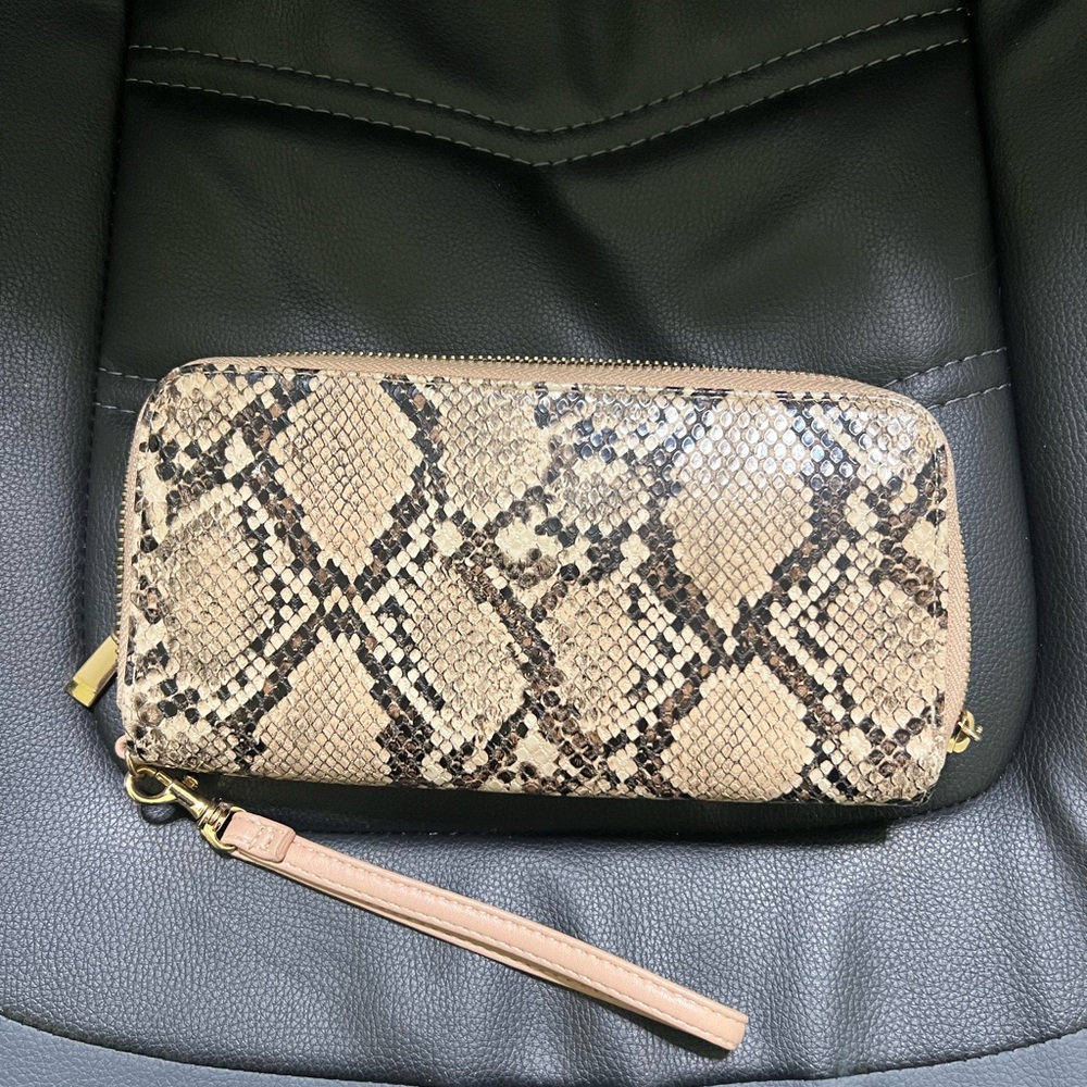 Snakeskin Pattern Women's Clutch